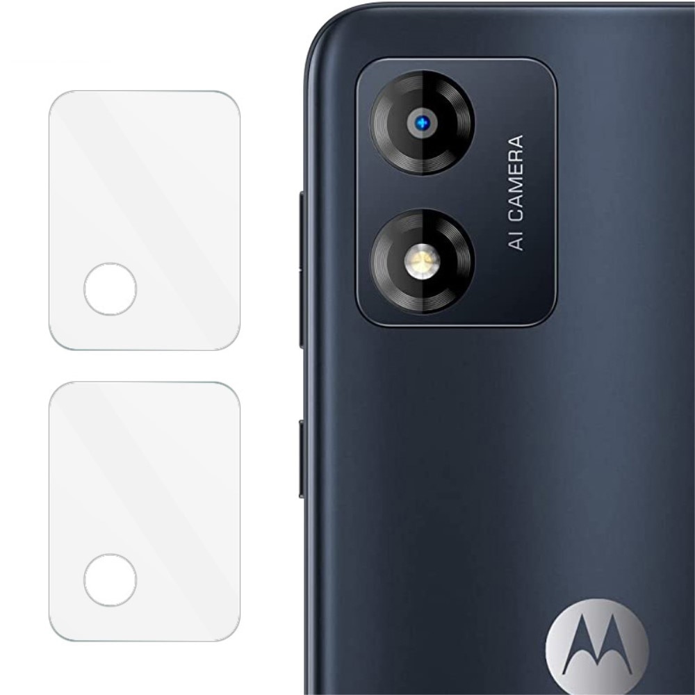 2-pack Panssarilasi Kameran Linssinsuoja Motorola Moto E13 kirkas