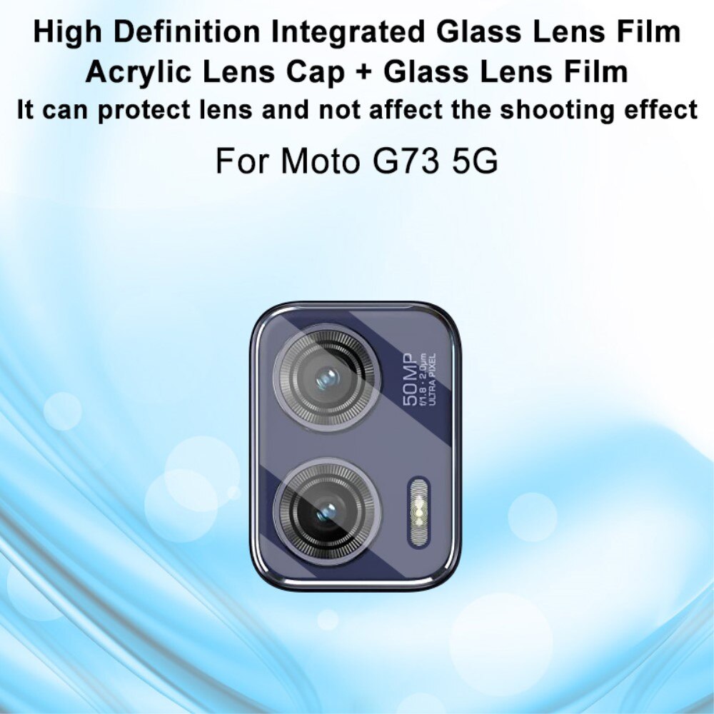 Panssarilasi Kameran Linssinsuoja Motorola Moto G73 Kirkas