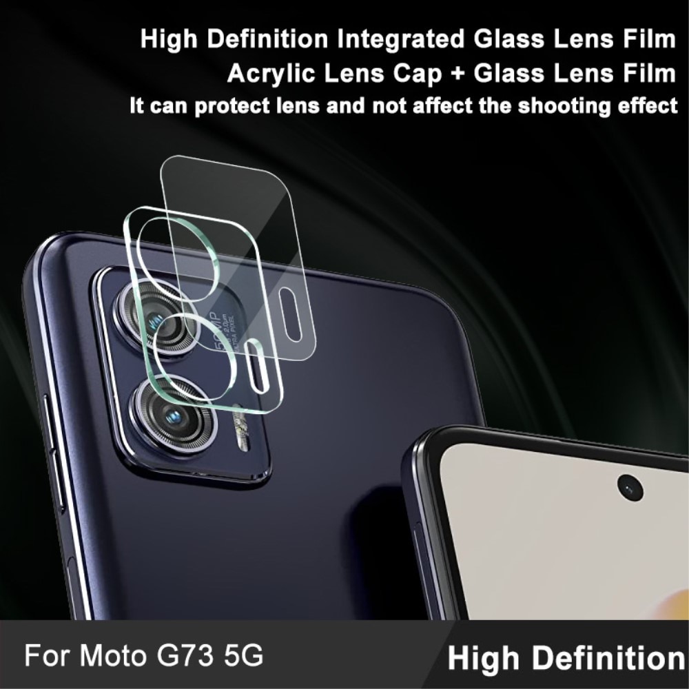 Panssarilasi Kameran Linssinsuoja Motorola Moto G73 kirkas
