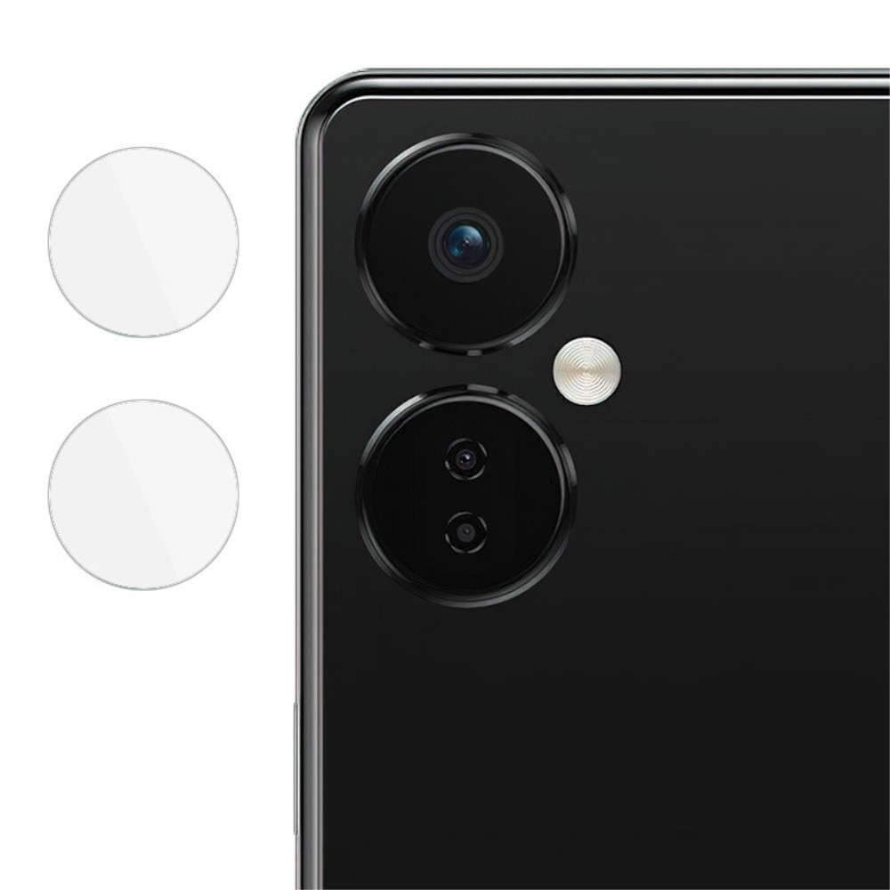 2-pack Panssarilasi Kameran Linssinsuoja OnePlus Nord CE 3 Lite kirkas