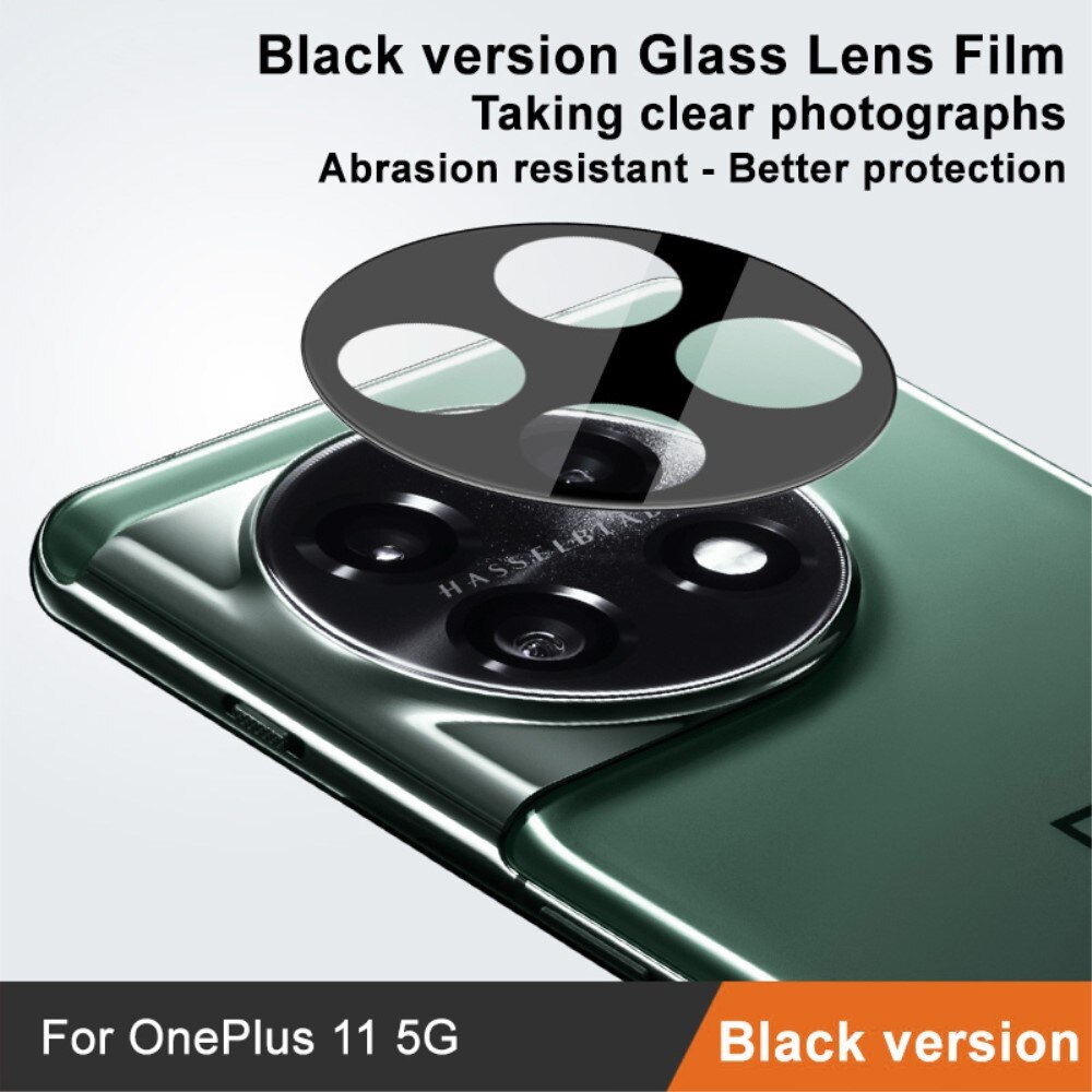 Panssarilasi Kameran Linssinsuoja OnePlus 11 musta
