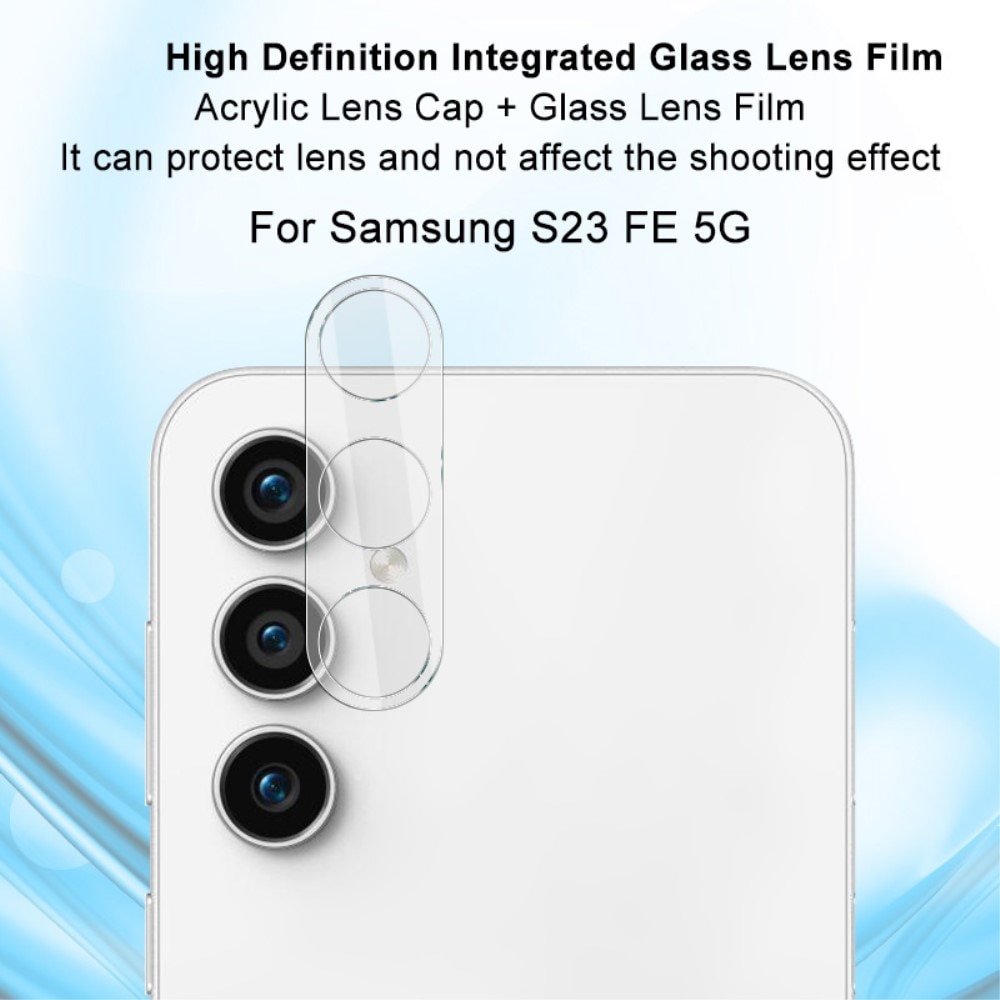 Panssarilasi Kameran Linssinsuoja Samsung Galaxy S23 FE kirkas