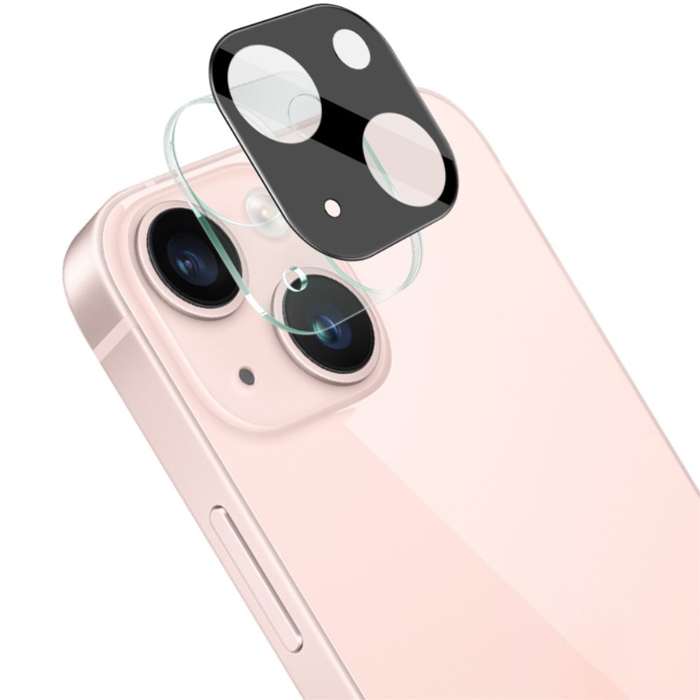 Panssarilasi Kameran Linssinsuoja iPhone 15 Plus Musta