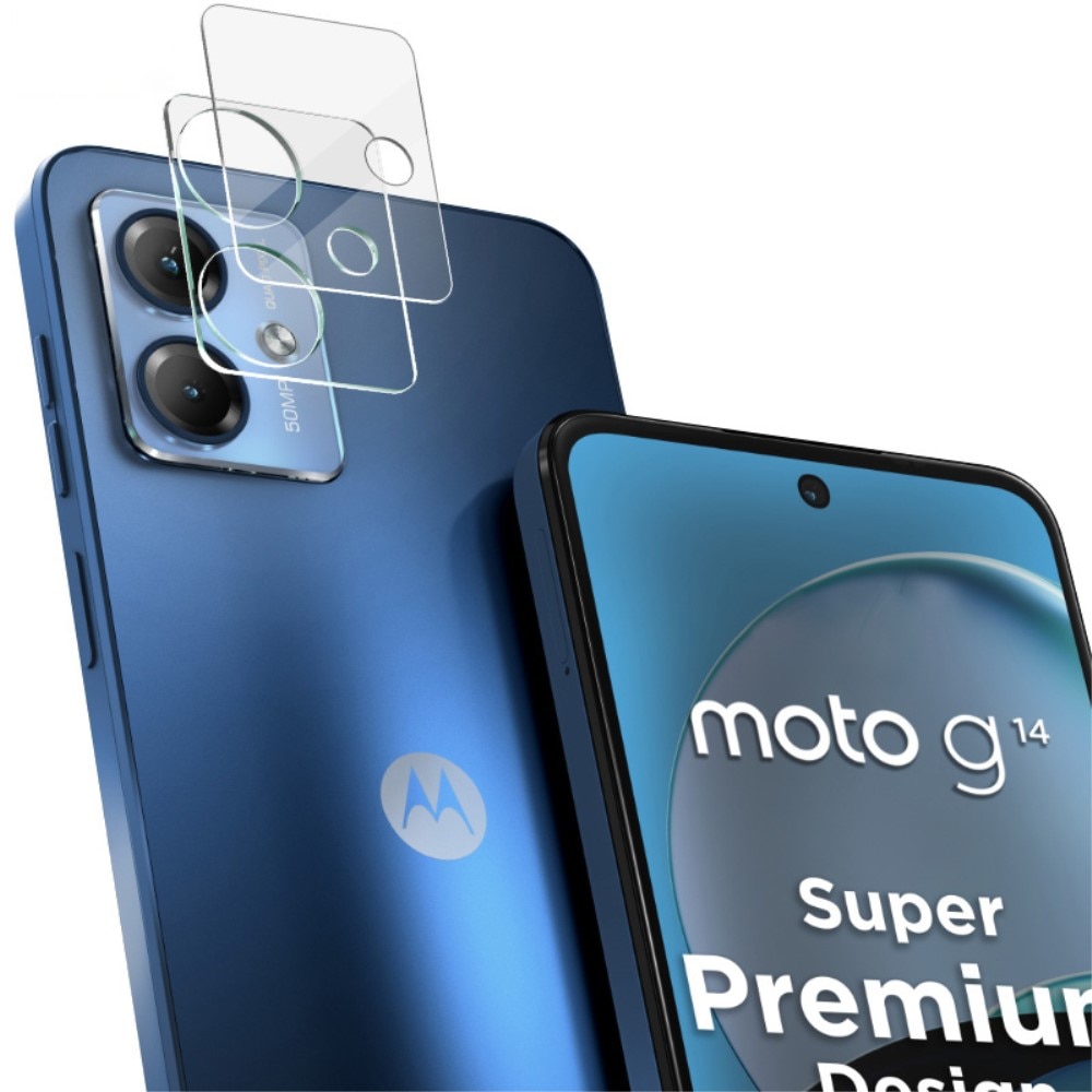 Panssarilasi Kameran Linssinsuoja Motorola Moto G14  kirkas