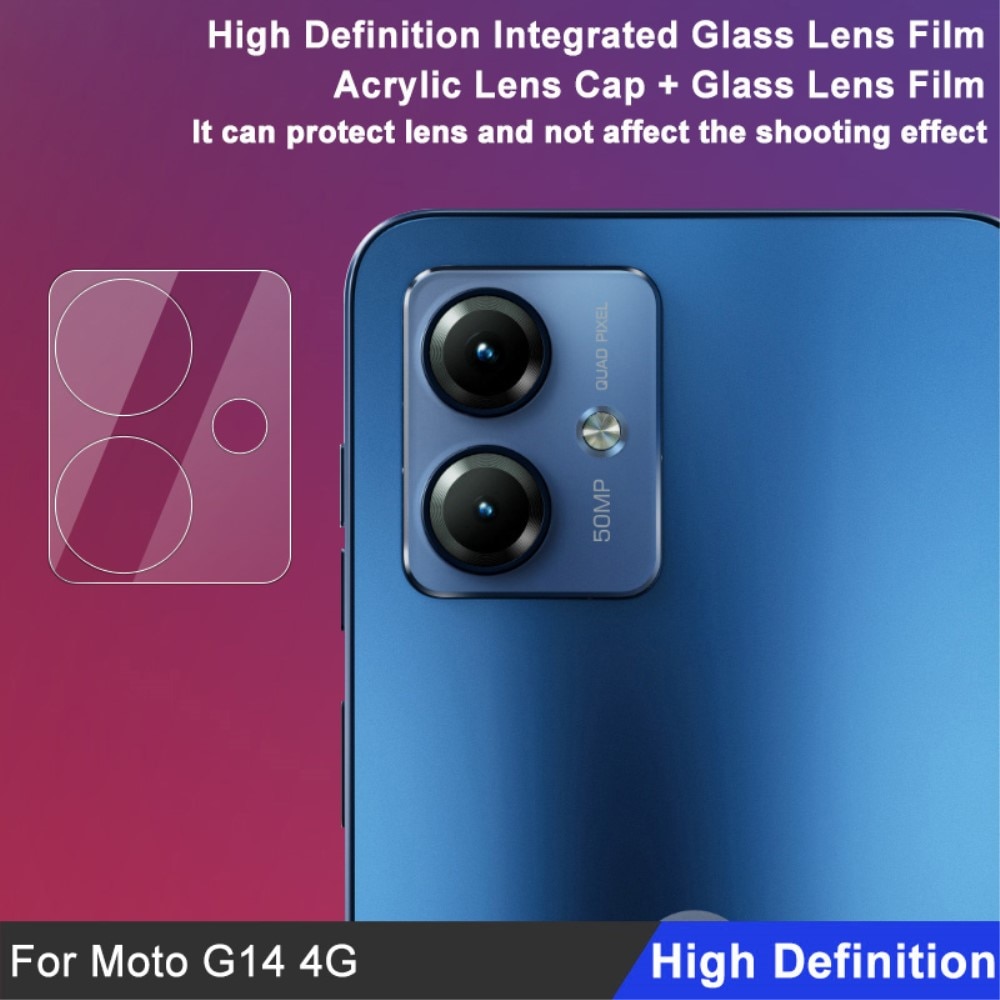 Panssarilasi Kameran Linssinsuoja Motorola Moto G14  kirkas