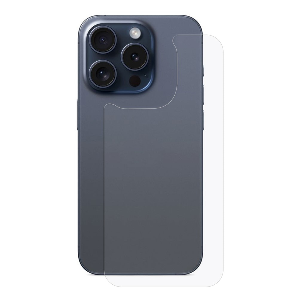 iPhone 15 Pro Panssarilasi Takaisin 0.3mm Läpinäkyvä