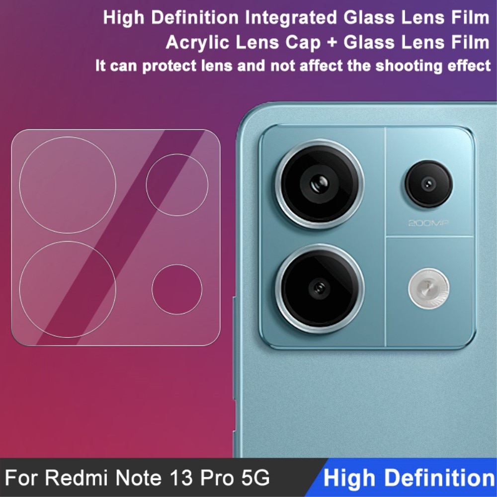 Panssarilasi Kameran Linssinsuoja Xiaomi Redmi Note 13 Pro kirkas