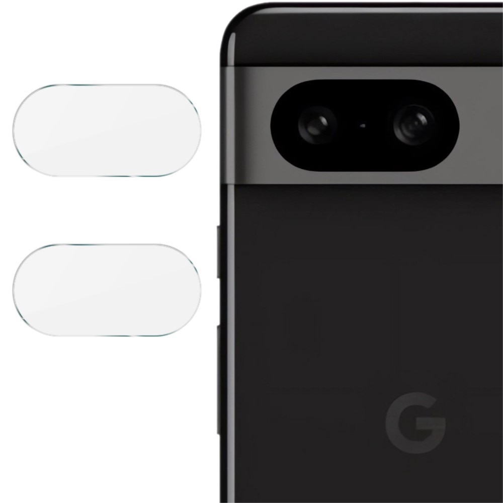 2-pack Panssarilasi Kameran Linssinsuoja Google Pixel 8 kirkas