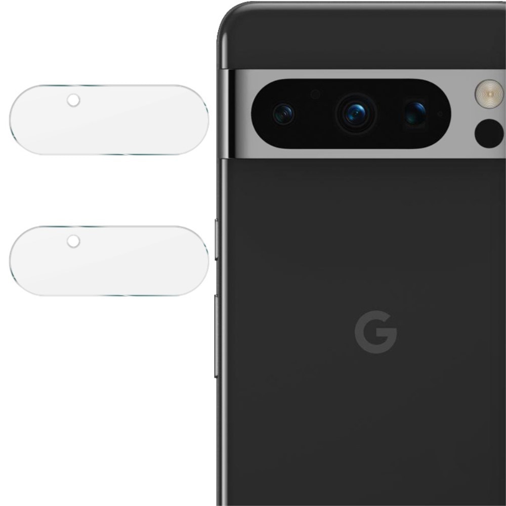 2-pack Panssarilasi Kameran Linssinsuoja Google Pixel 8 Pro kirkas