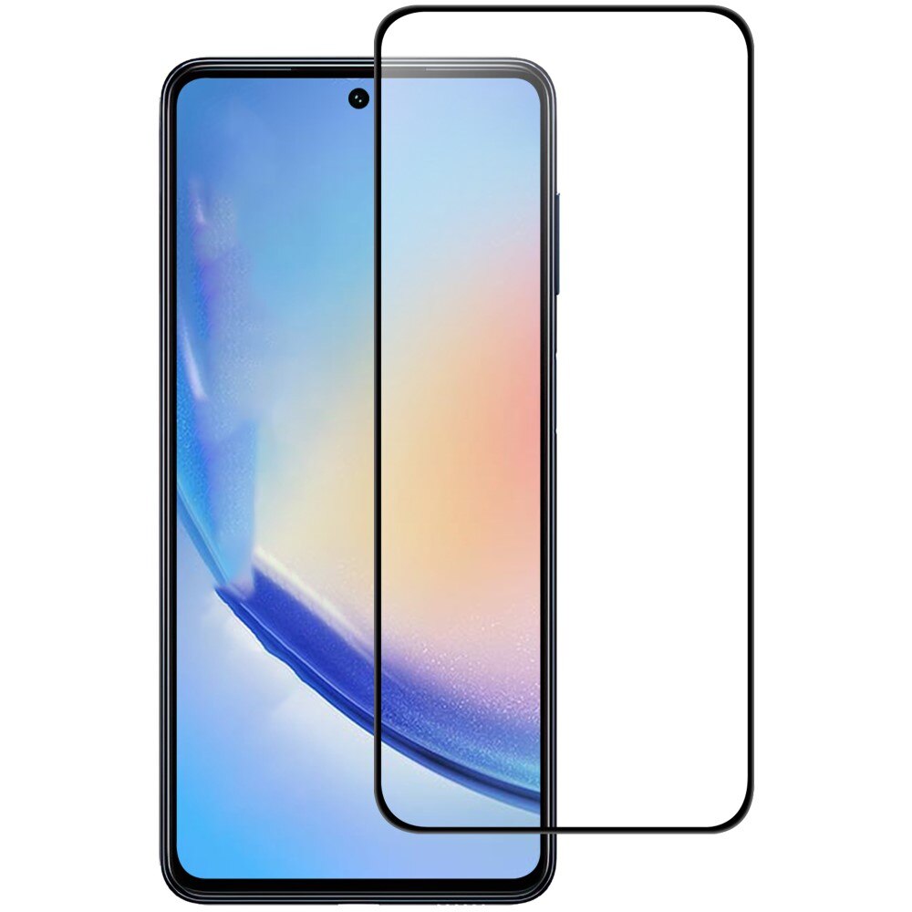 Koko Näytön Panssarilasi Samsung Galaxy S24 musta