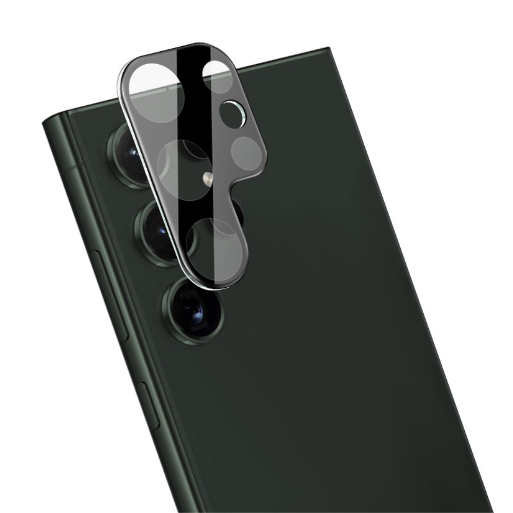 Panssarilasi Kameran Linssinsuoja Samsung Galaxy S24 Ultra musta