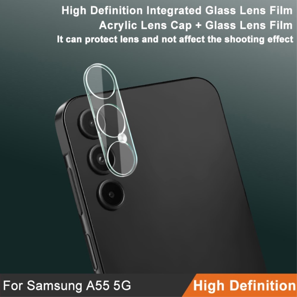 Panssarilasi Kameran Linssinsuoja Samsung Galaxy A55 kirkas