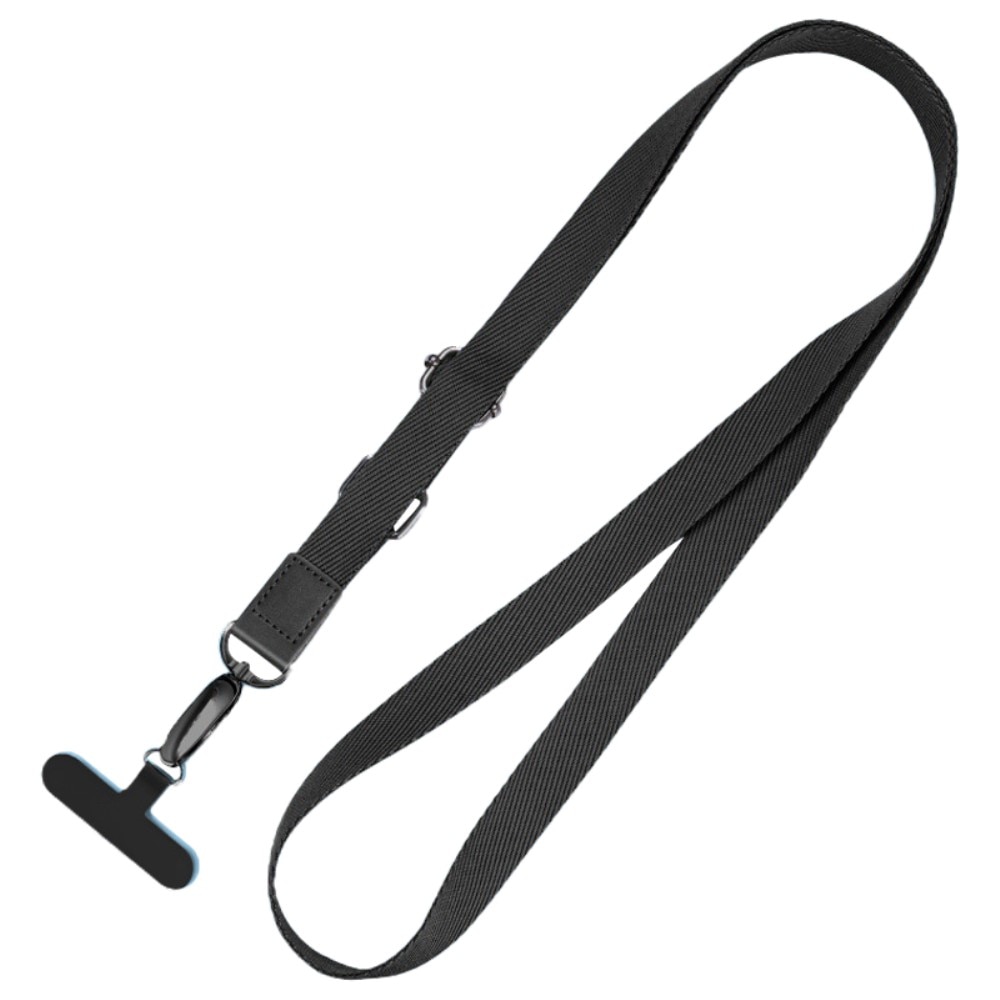 Universal Adjustable Phone Shoulder Strap musta