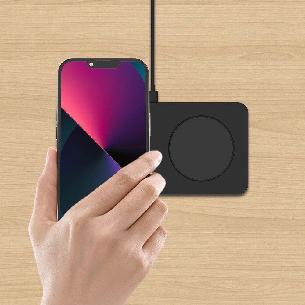 2-in-1 Magneettinen Langaton Latausalusta 30W musta