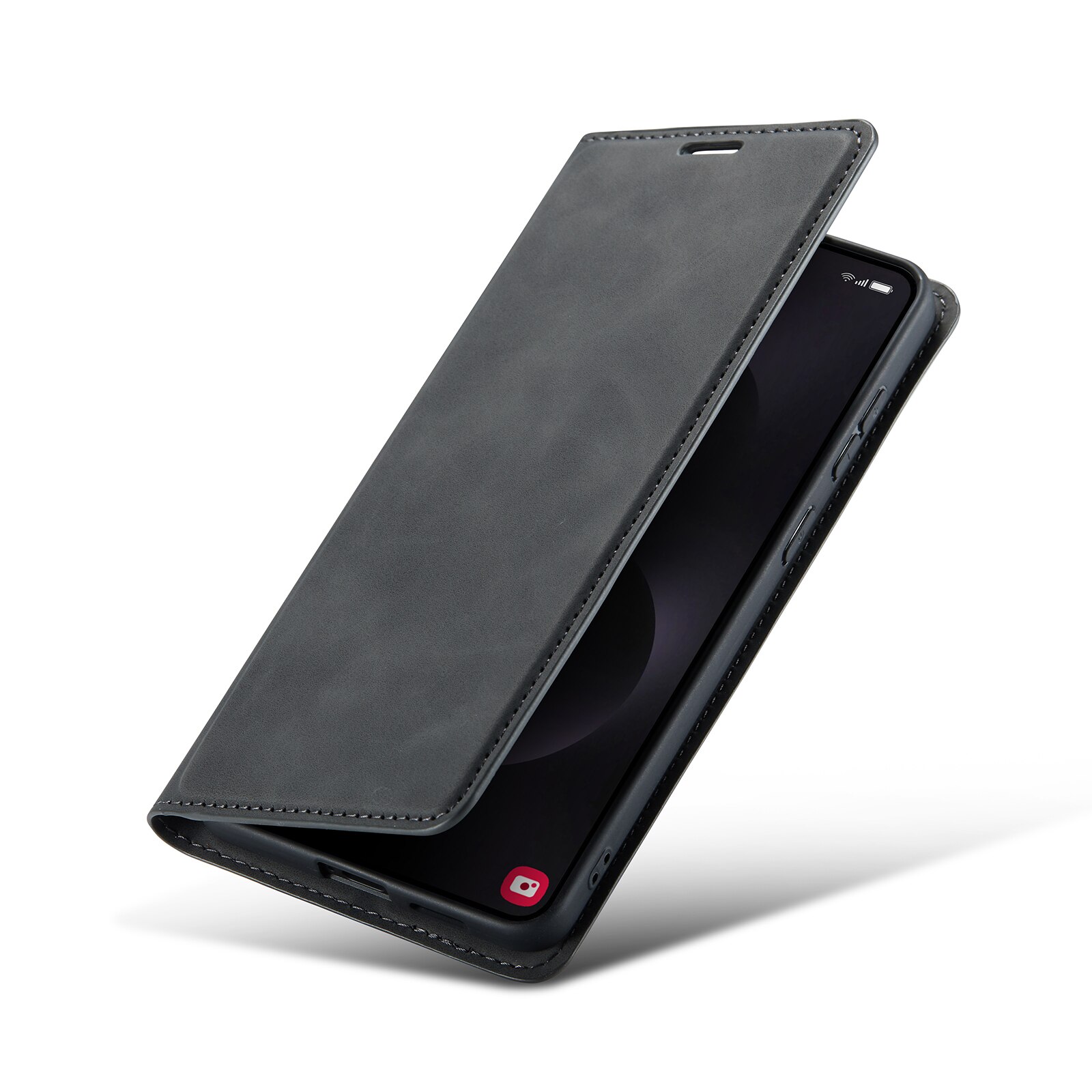 Samsung Galaxy S25 Edge Slim Mobilfodral Musta