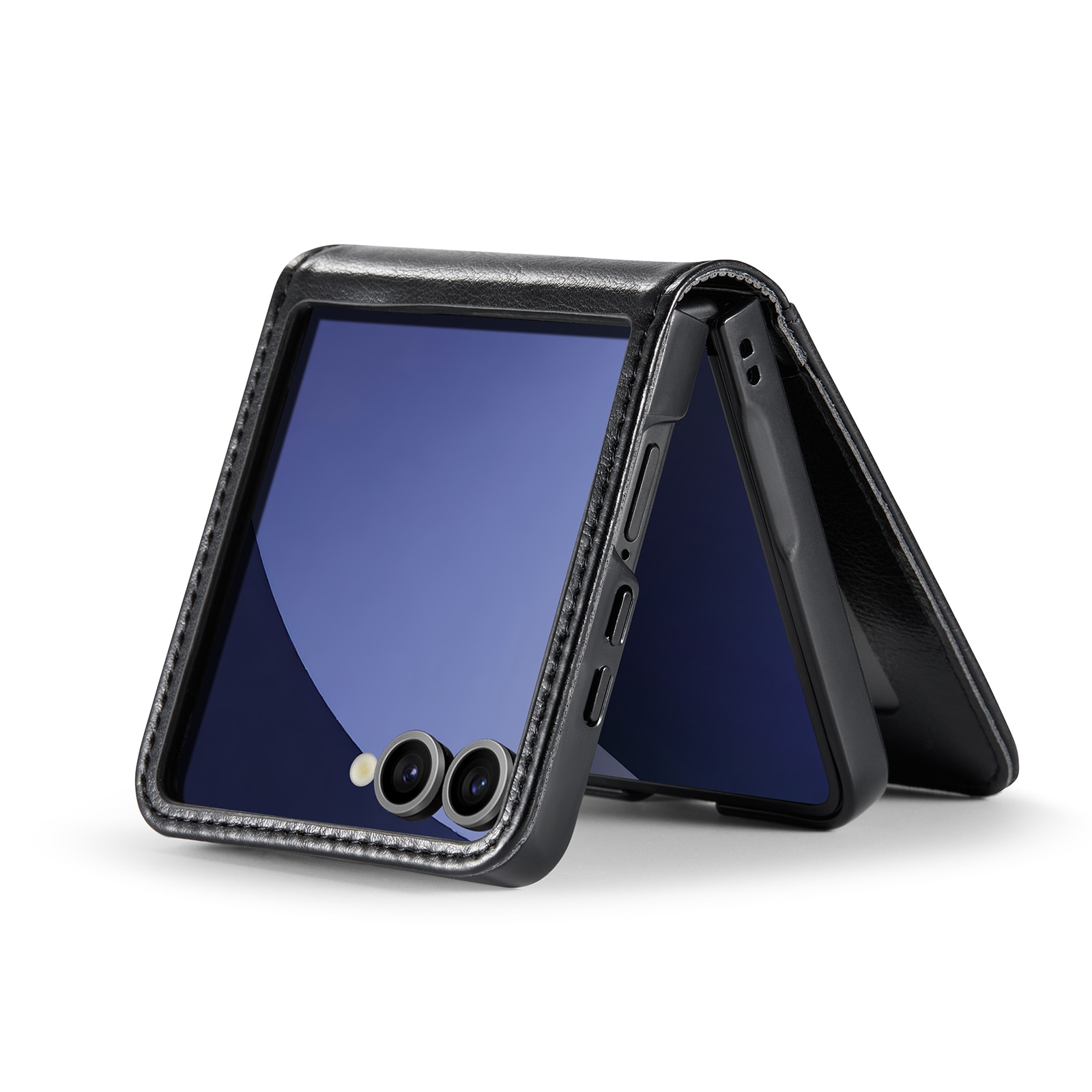 Aito Nahkakotelo Samsung Galaxy Z Flip 7 Musta