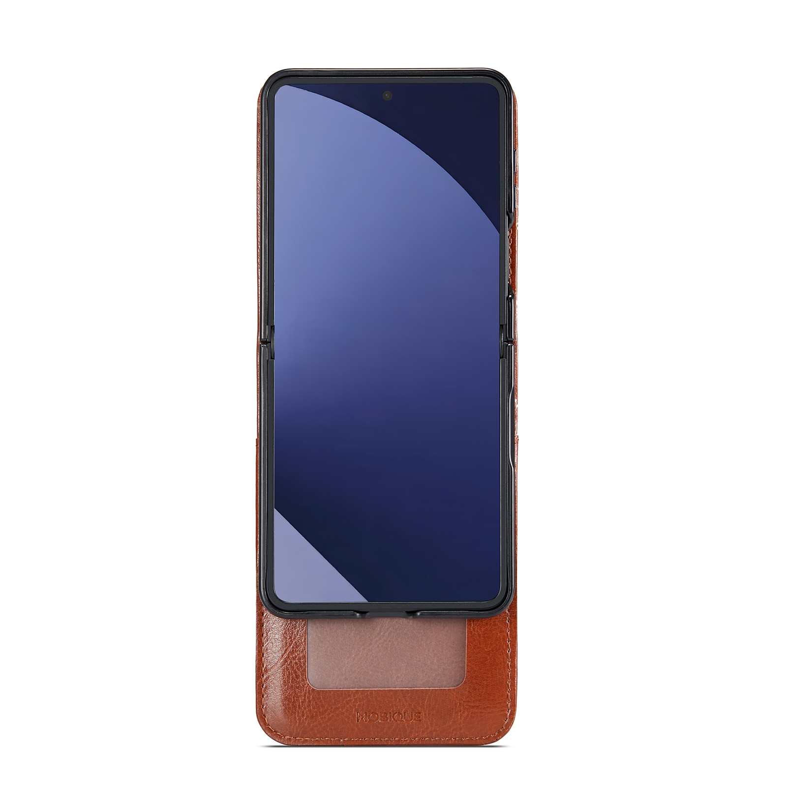 Aito Nahkakotelo Samsung Galaxy Z Flip 7 Cognac