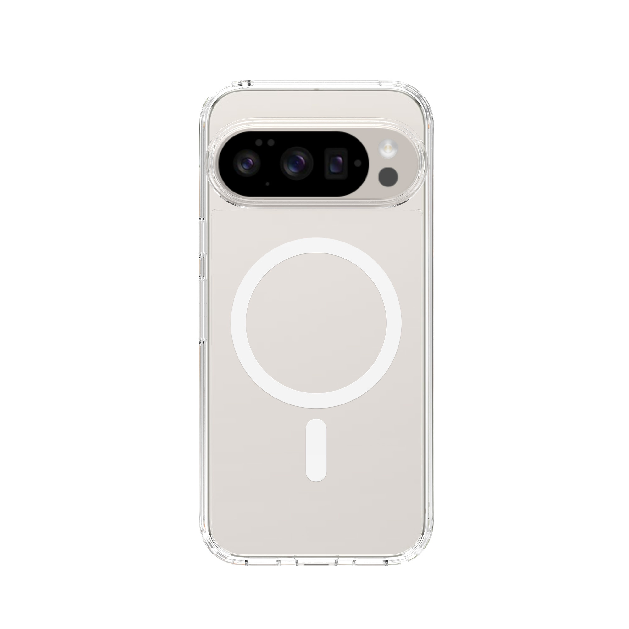Hybridikuori MagSafe Google Pixel 10 Kirkas
