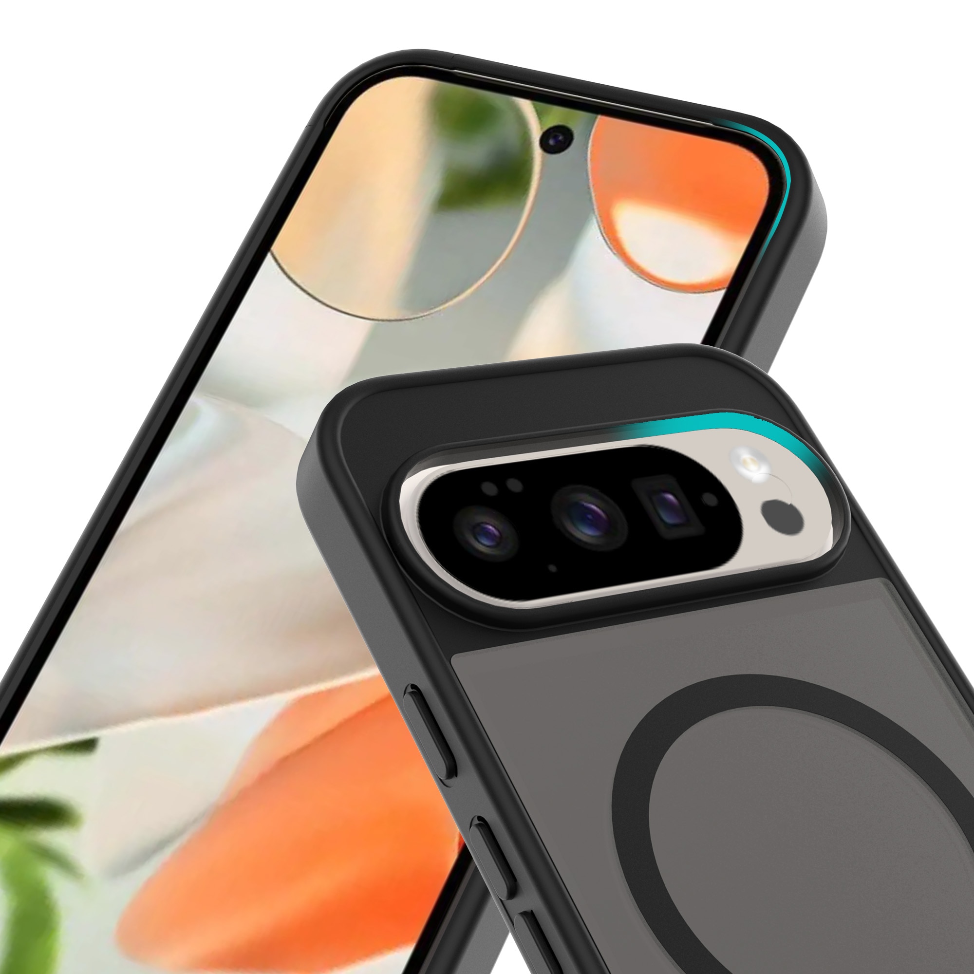 Magnetic Hybrid Kuori Google Pixel 10 Pro XL Frosted Black
