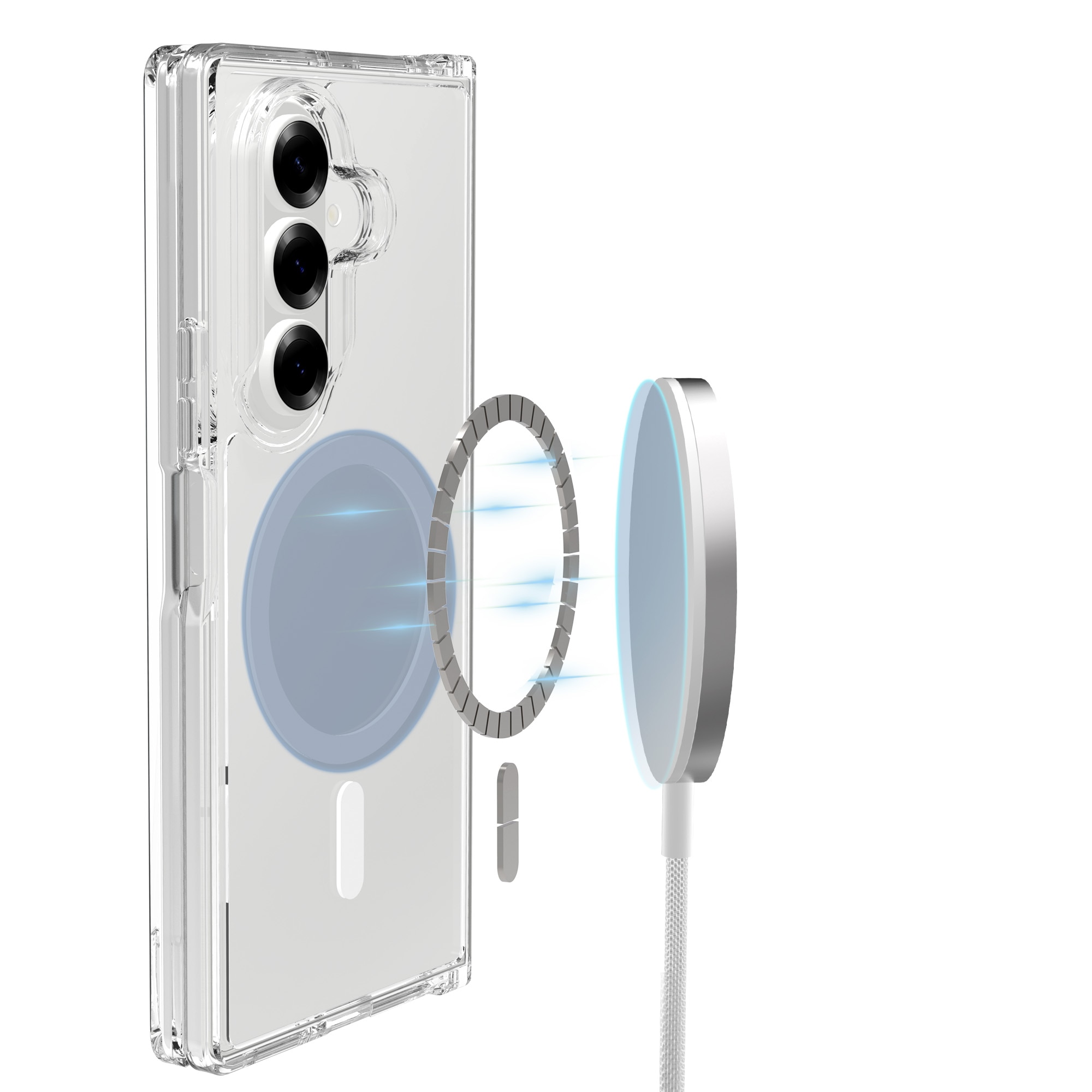 Hybridikuori MagSafe Samsung Galaxy Z Fold 7 Kirkas