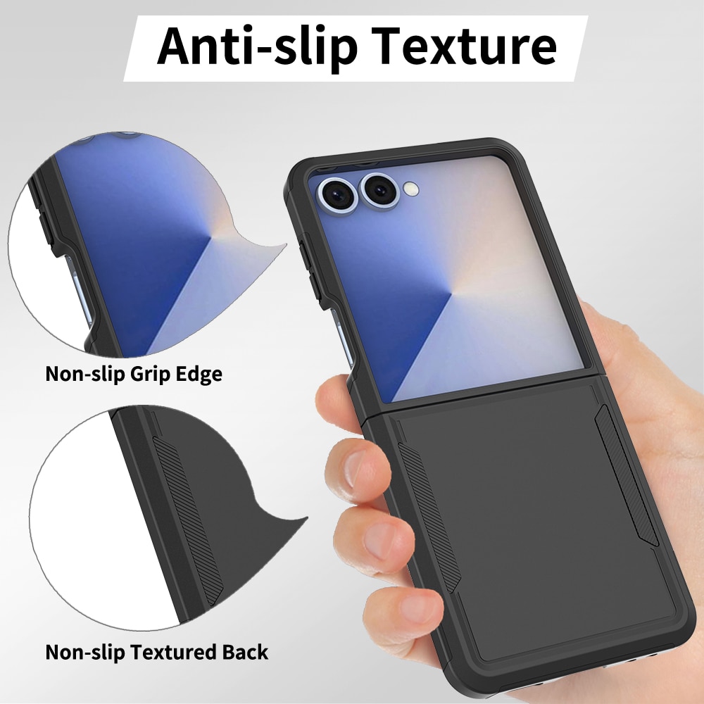 Off-road Hybridikuori Samsung Galaxy Z Flip 7 Musta
