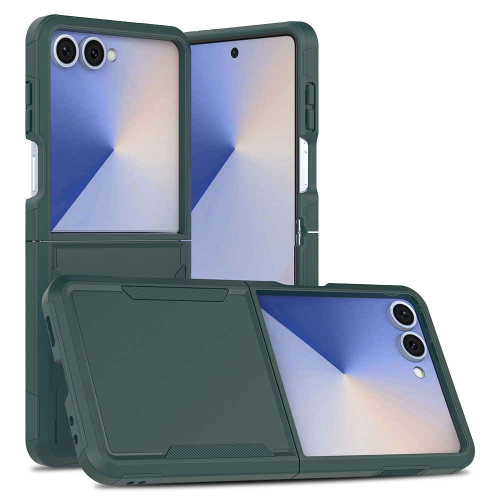 Off-road Hybridikuori Samsung Galaxy Z Flip 7 Vihreä