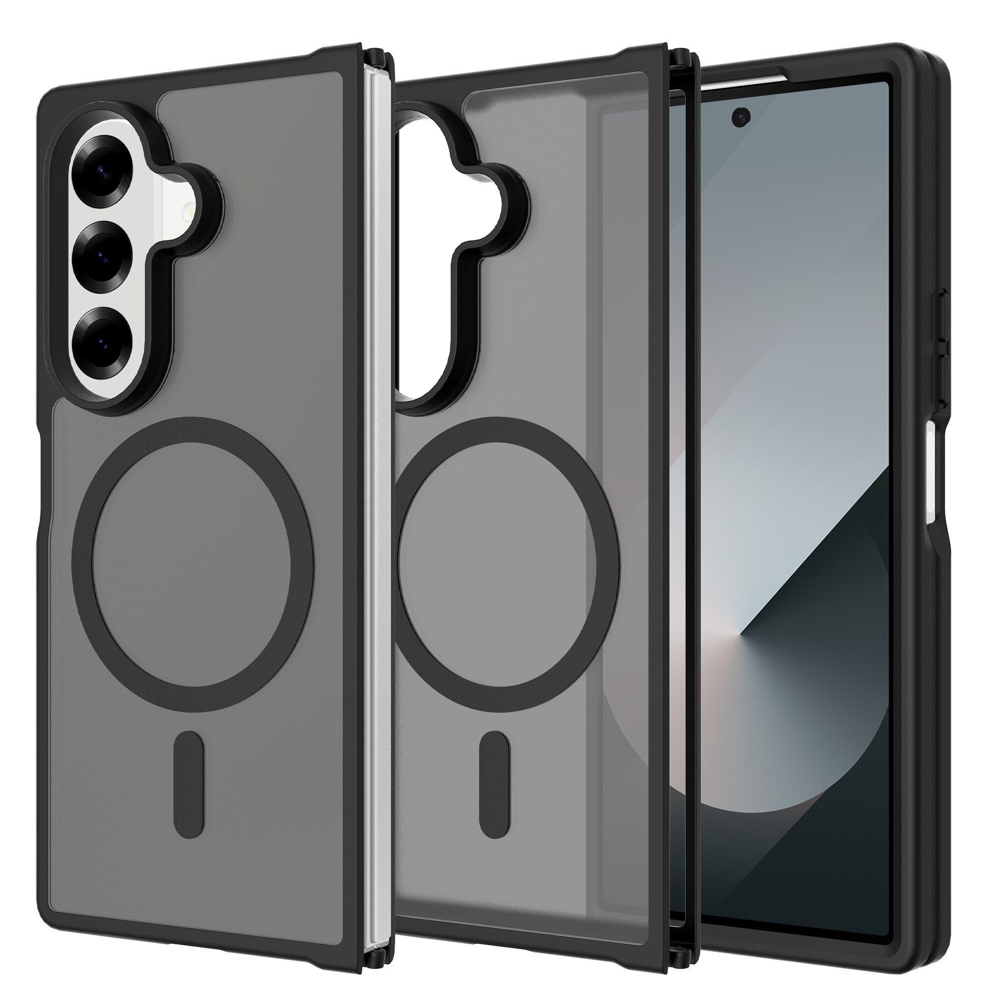 Magnetic Hybrid Kuori Samsung Galaxy Z Fold 7 Frosted Black