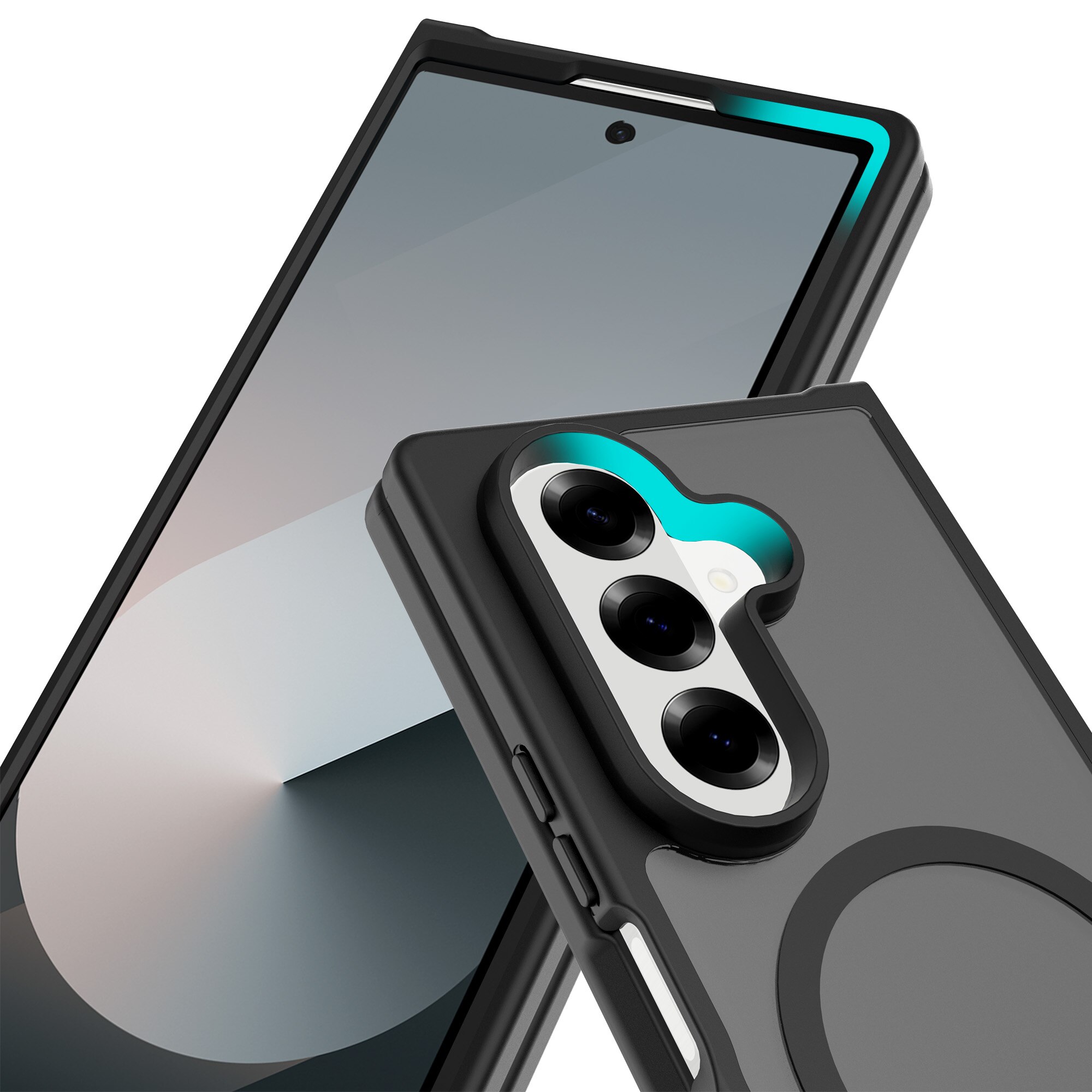 Magnetic Hybrid Kuori Samsung Galaxy Z Fold 7 Frosted Black