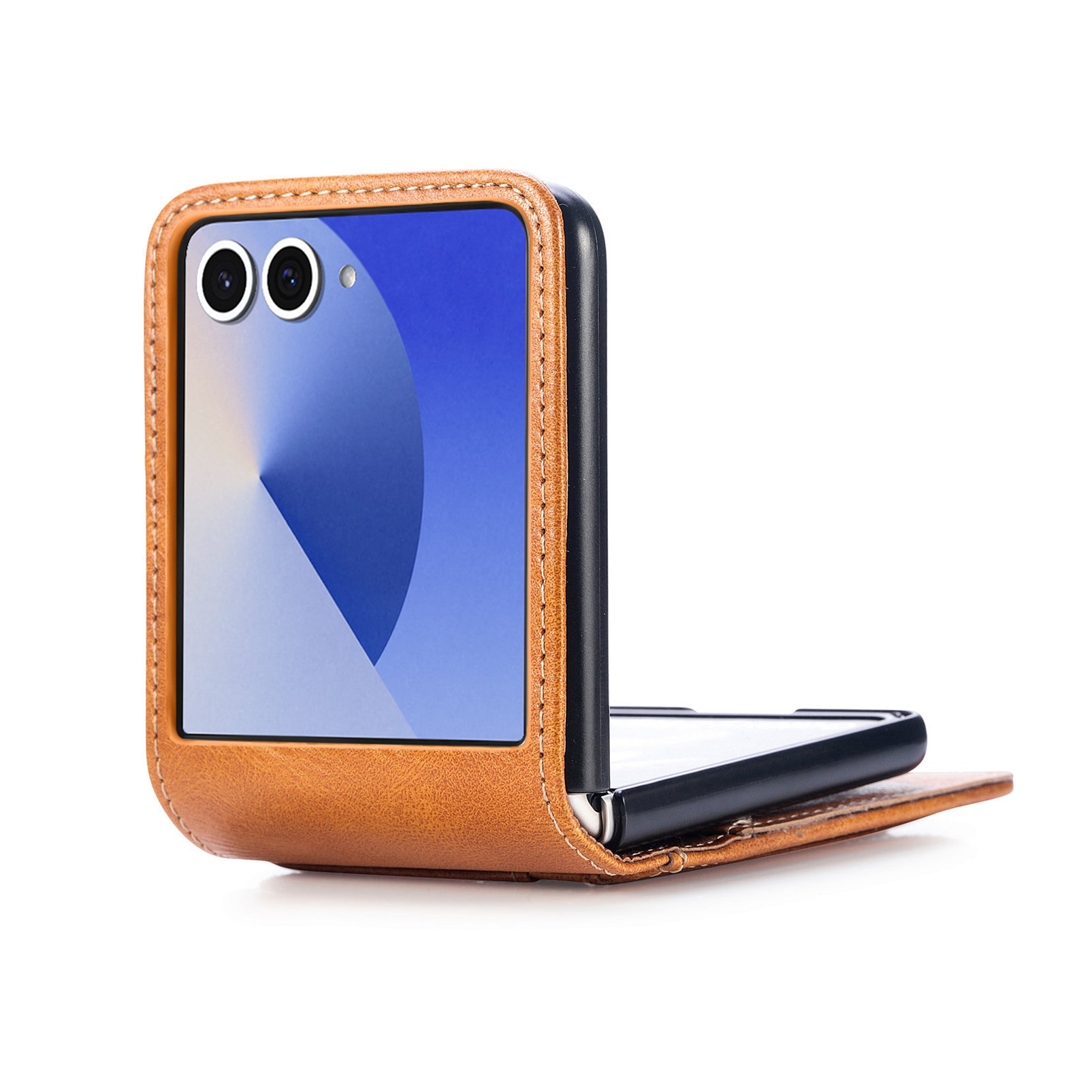 Suojakotelo Samsung Galaxy Z Flip 7 Cognac