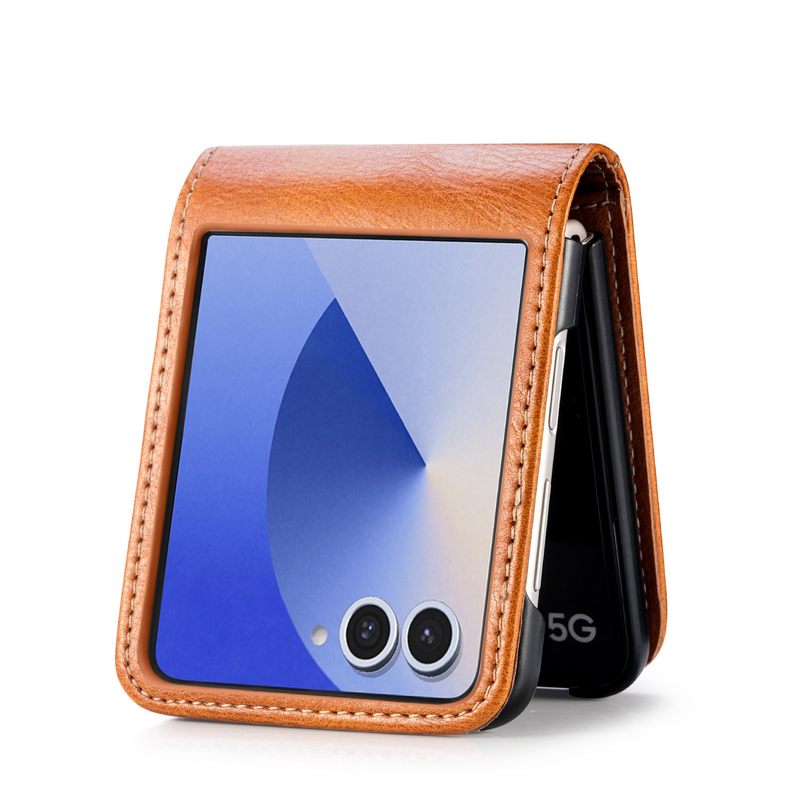 Suojakotelo Samsung Galaxy Z Flip 7 Cognac