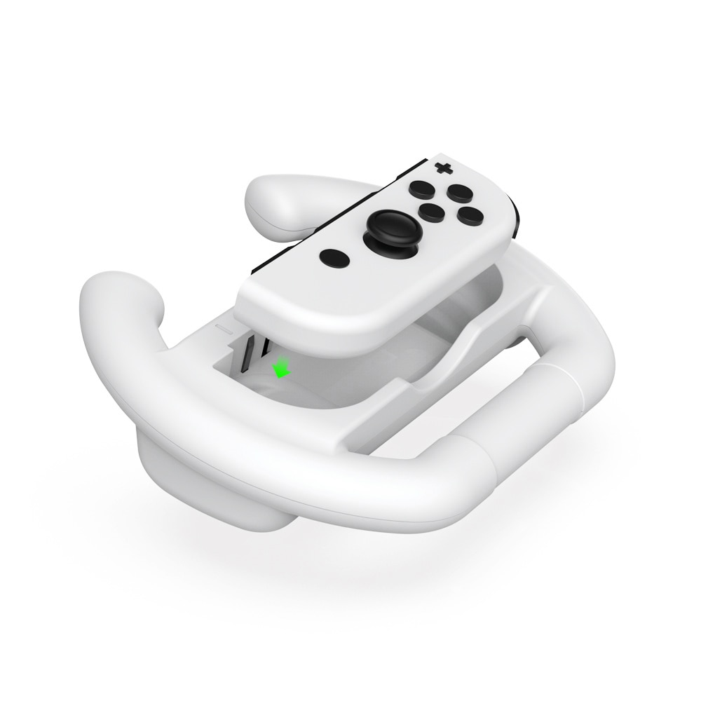 Rattiohjain Joy-Conille Nintendo Switch OLED Valkoinen