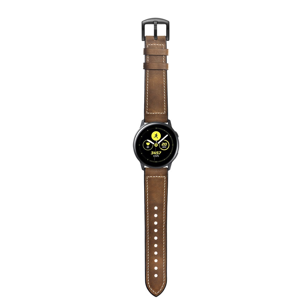Premium Nahkaranneke Samsung Galaxy Watch 5 40mm ruskea