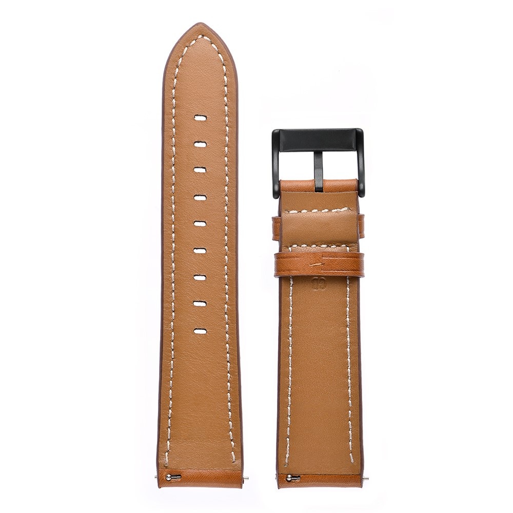 Nahkaranneke Garmin Vivoactive 5 cognac