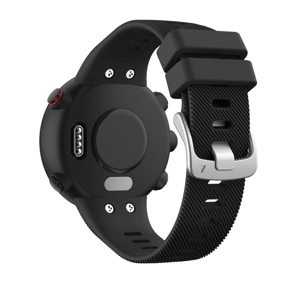 Silikoniranneke Garmin Forerunner 45 musta