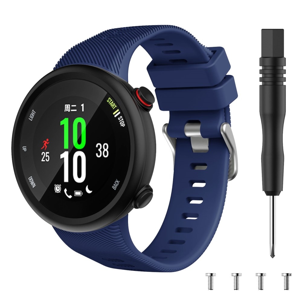 Silikoniranneke Garmin Forerunner 45 Sininen