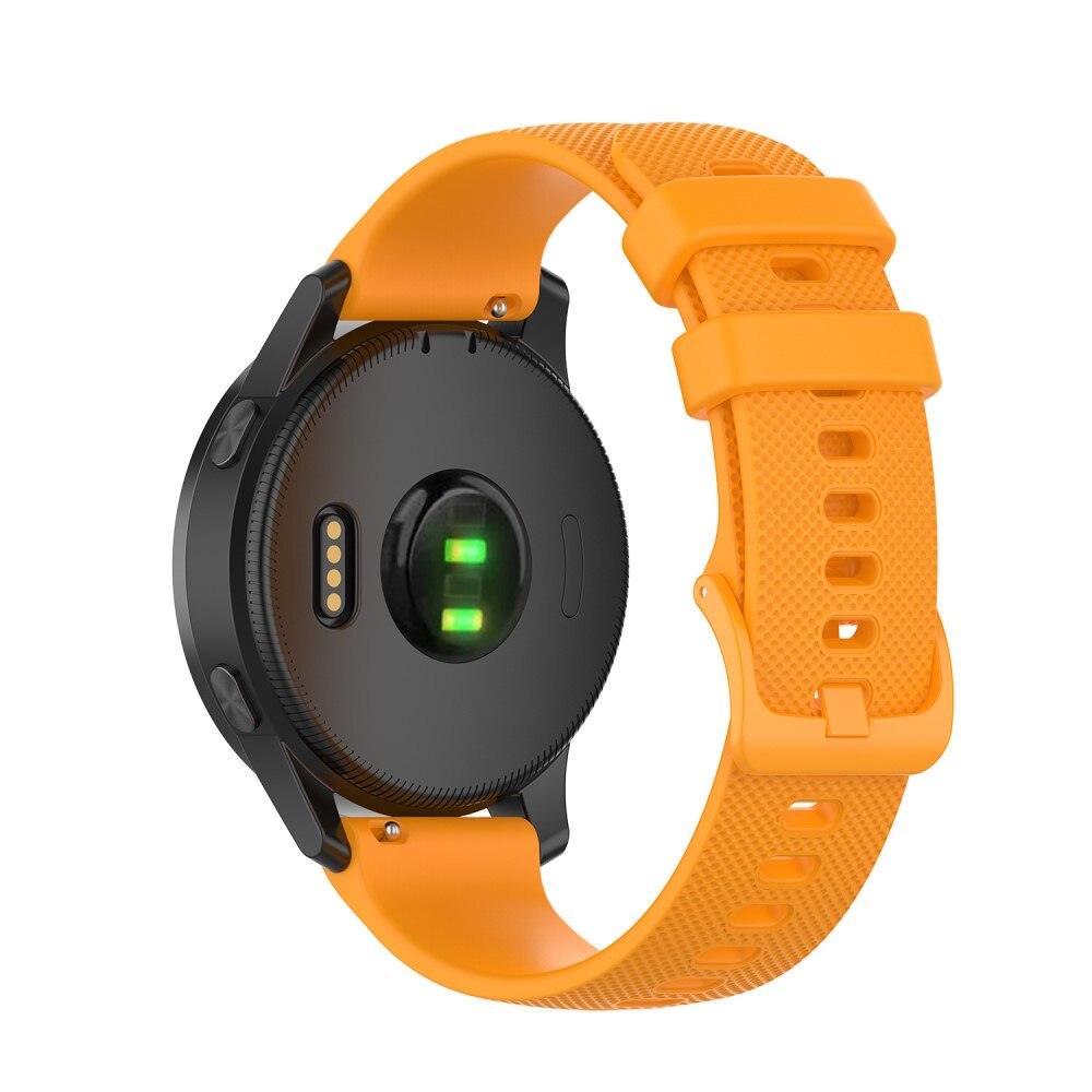 Silikoniranneke Garmin Vivoactive 4 oranssi