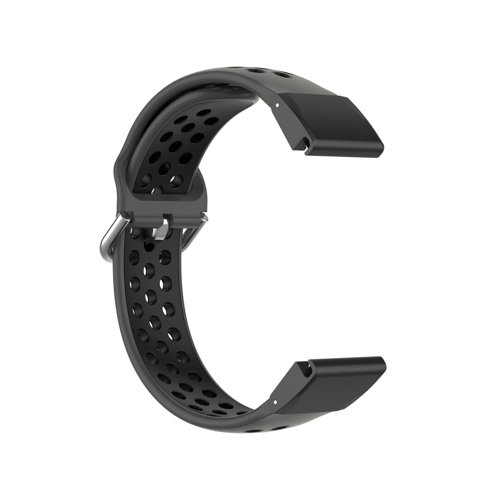 Silikoniranneke Urheilu Garmin Epix Pro 51mm Gen 2 musta