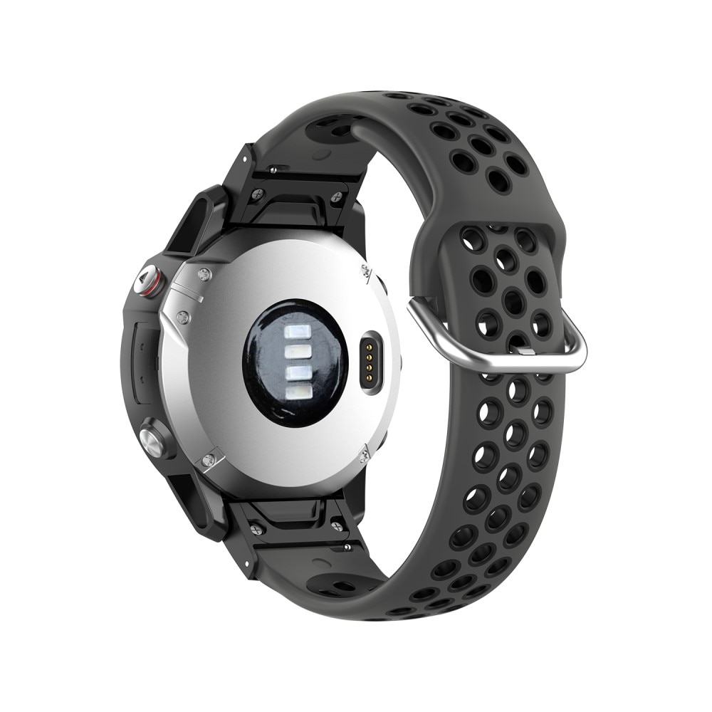 Silikoniranneke Urheilu Garmin Forerunner 965 musta