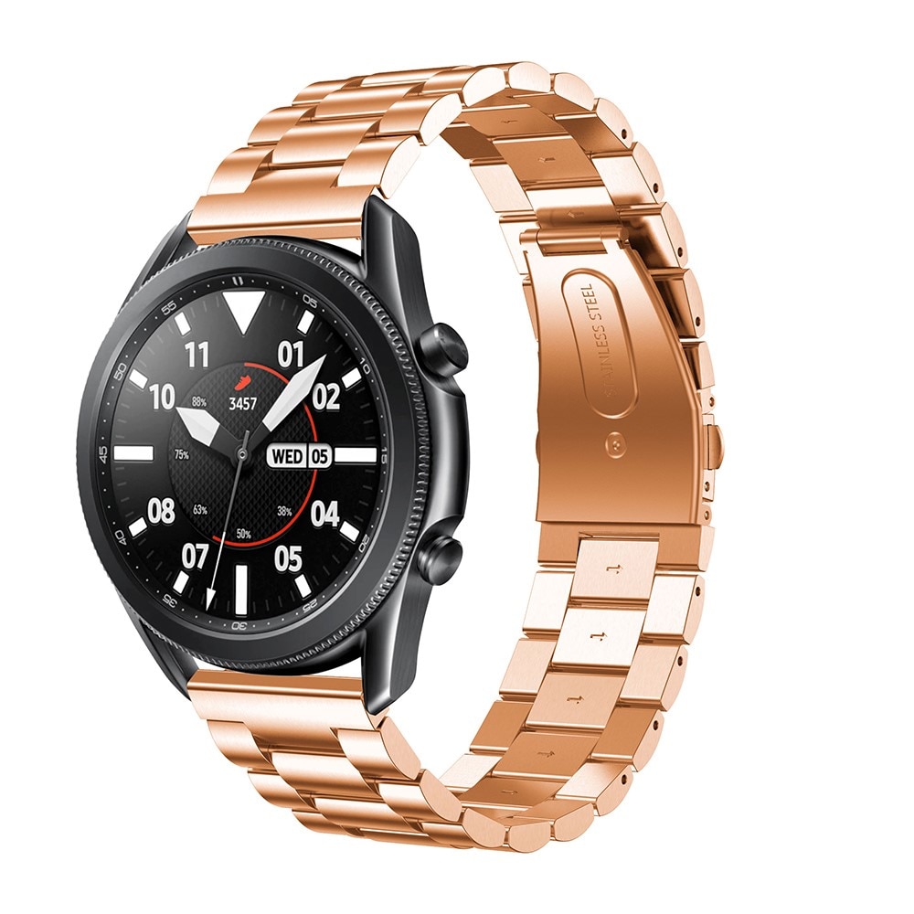 Metalliranneke Samsung Galaxy Watch 4 40mm ruusukulta