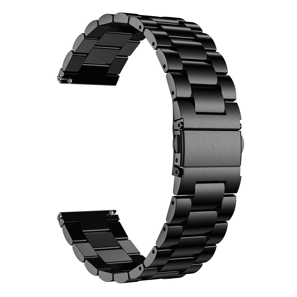 Metalliranneke OnePlus Watch musta