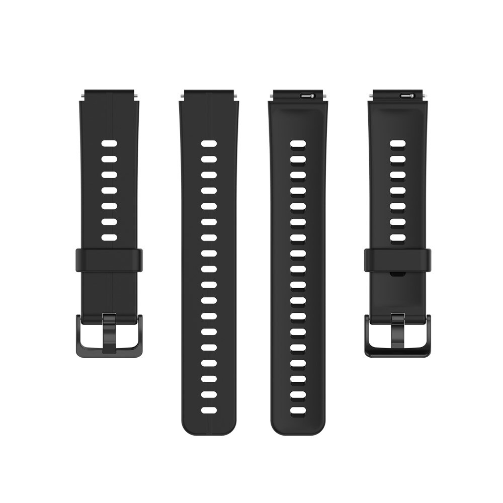 Silikoniranneke Universal 16mm musta