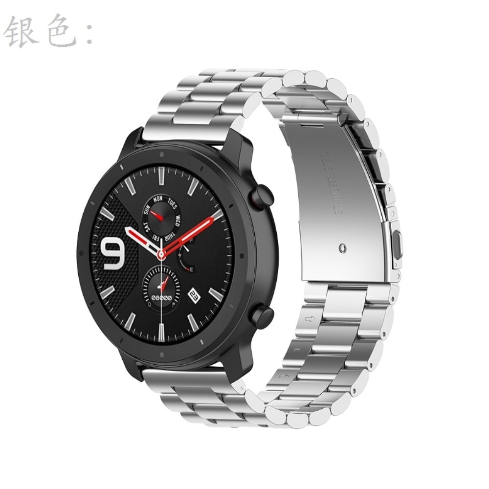 Metalliranneke Mobvoi Ticwatch Pro 5 hopea