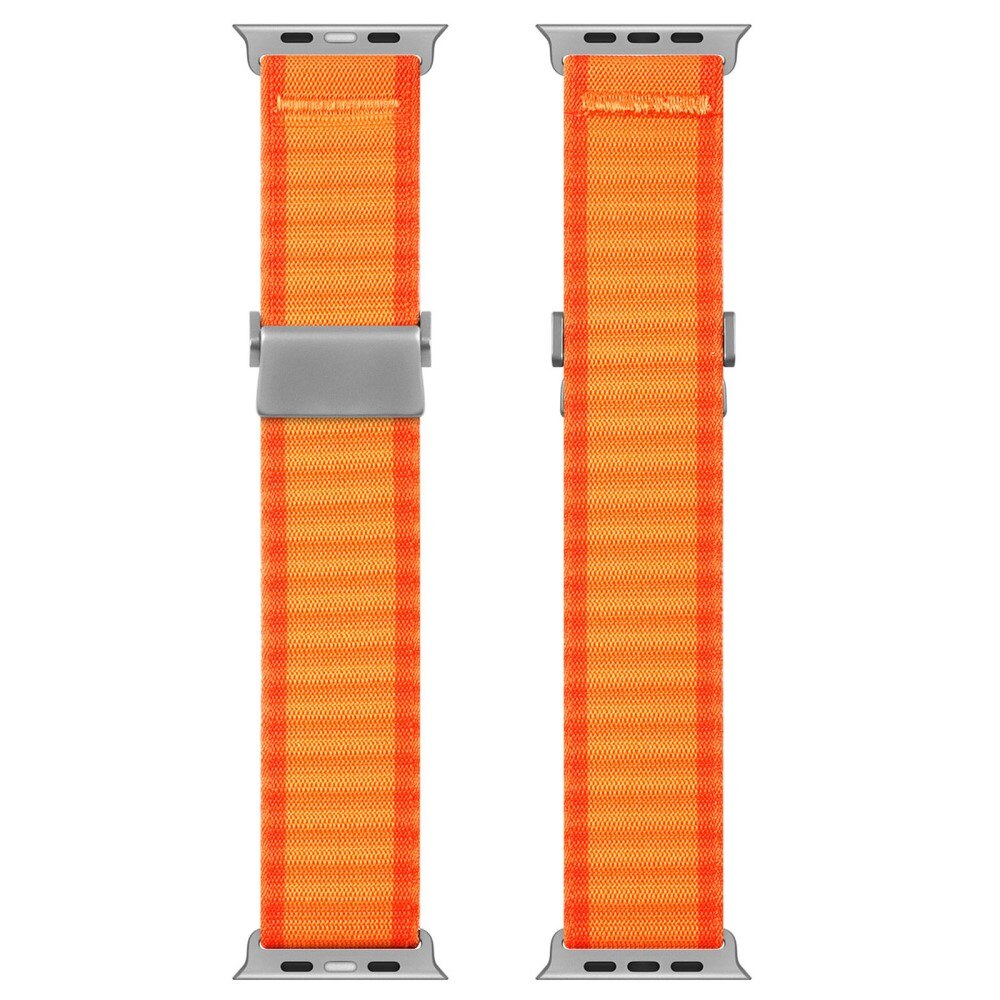 Active Nylon Ranneke Apple Watch Ultra 49mm 2nd Gen Oranssi