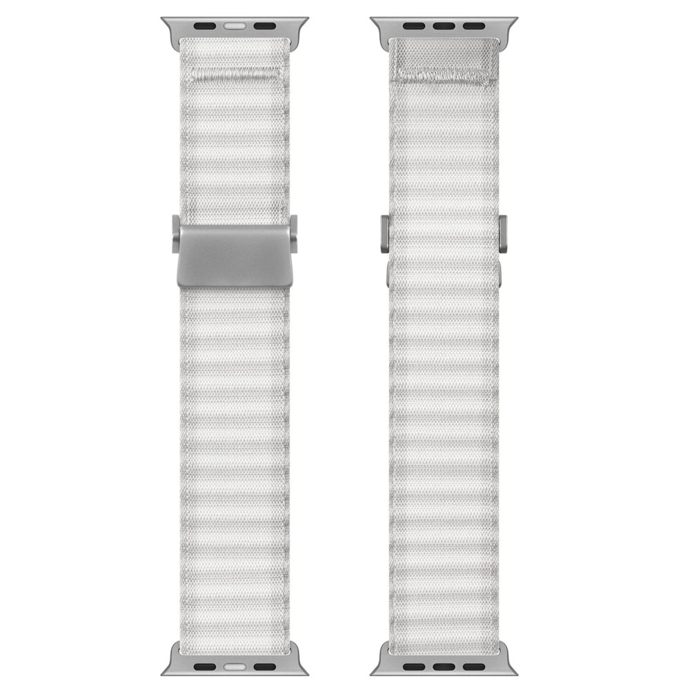 Active Nylon Ranneke Apple Watch Series 10 46mm Valkoinen