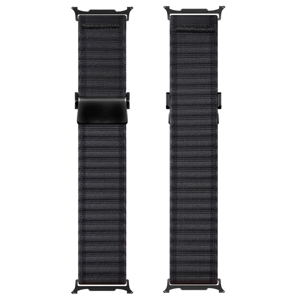 Active Nylon Ranneke Samsung Galaxy Watch Ultra 47mm Musta
