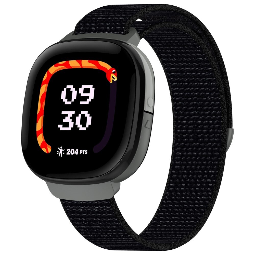 Nailonranneke Fitbit Ace LTE Musta