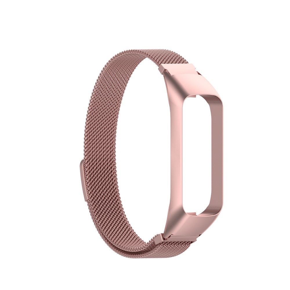 Ranneke Milanese Samsung Galaxy Fit 2 vaaleanpunainen kulta