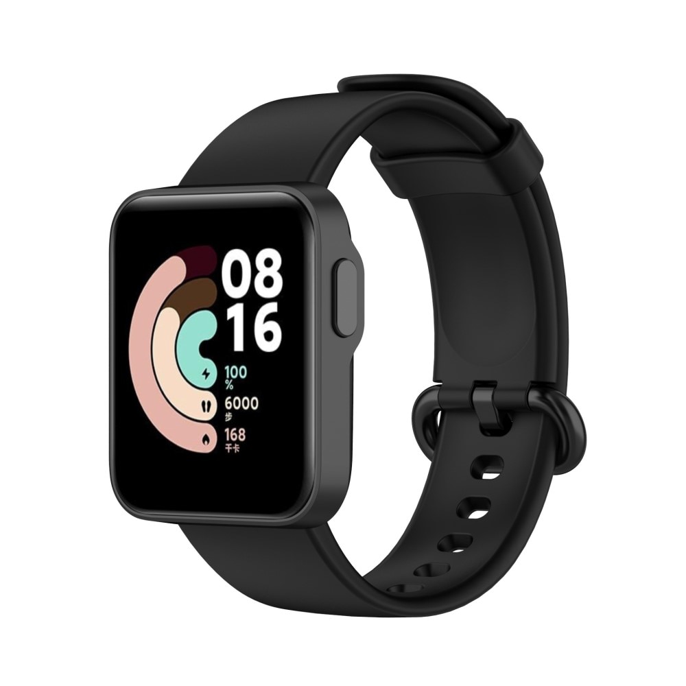 Silikoniranneke Xiaomi Mi Watch Lite musta