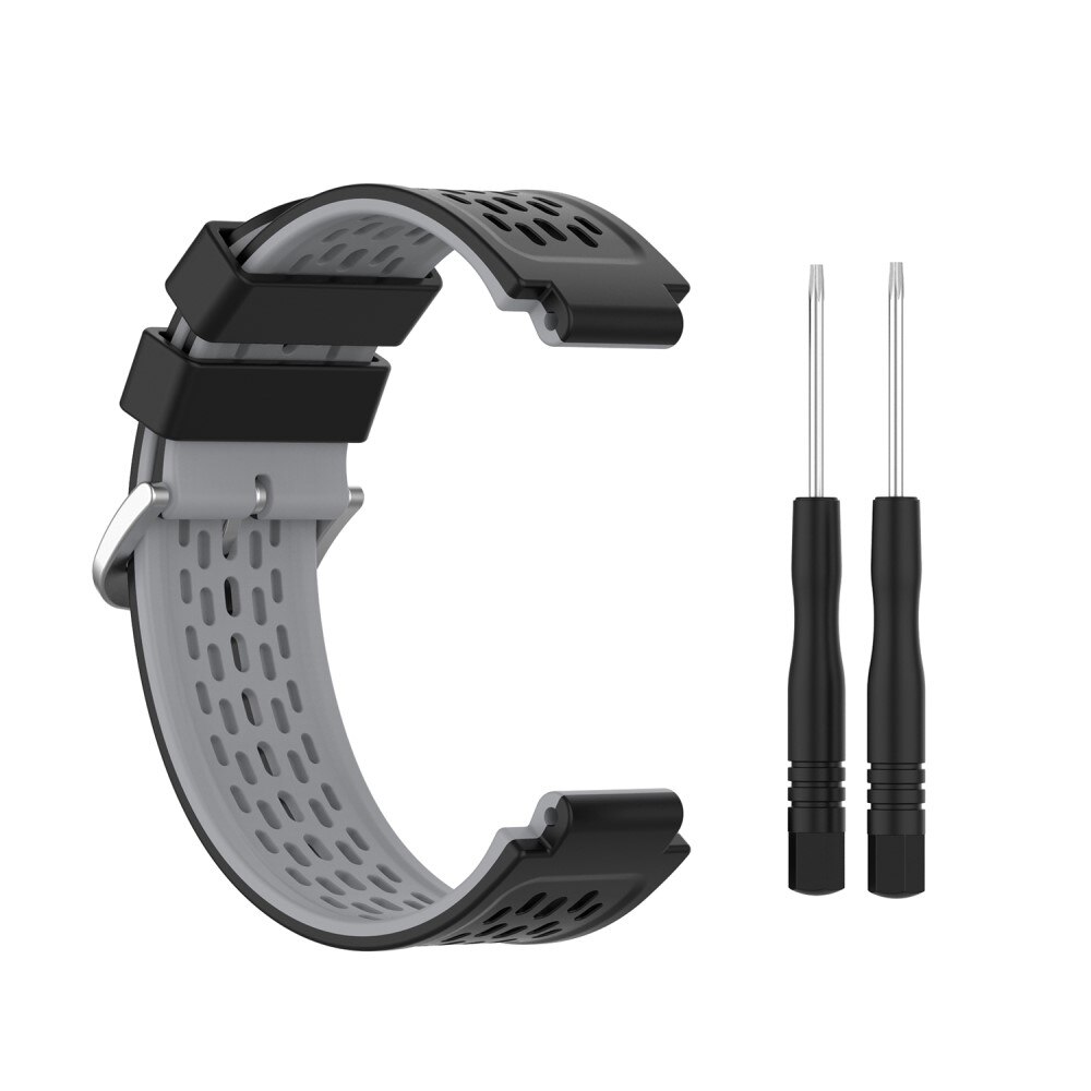Silikoniranneke Urheilu Garmin Approach S2 Musta