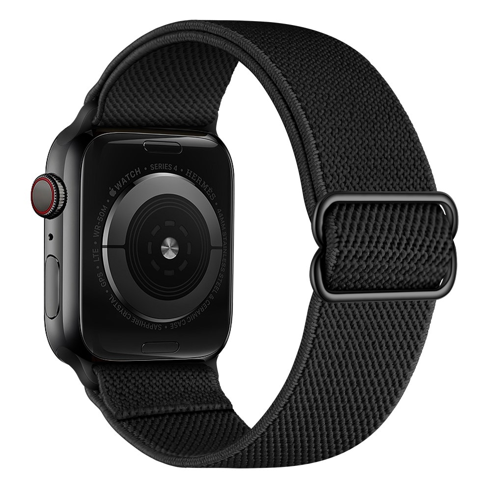 Nailonranneke Apple Watch 45mm Series 9 musta